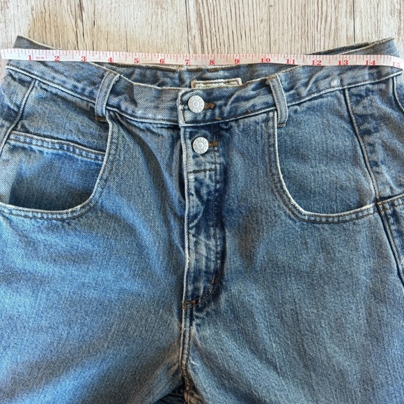 Vtg Guess Jeans High Waist Loose Fit Tapered Leg Distressed 90s Y2K Men’s 32x30 - Picture 6 of 11